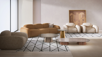 STONE - Fabric sofa by CASA +39 - view 3